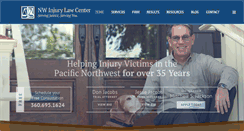 Desktop Screenshot of nwinjurylawcenter.com